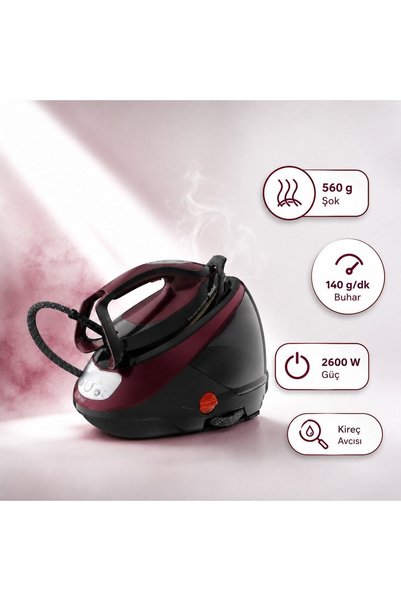 TEFAL Pro Express Protect Buhar Kazanlı Ütü | 7,5 Bar, 2600 W, 560 g Şok Buhar, Çıkarılabilir Kireç