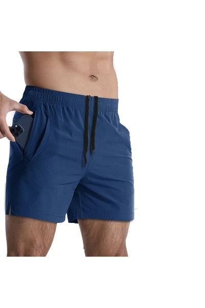 Choice شورت EurUs L Navy للجري للرجال، شورت رياضي للياقة البدنية، سريع الجفاف...