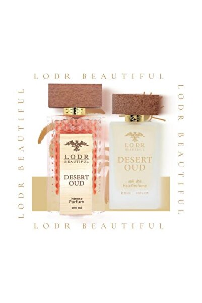 LODR BEAUTIFUL عطر ديزرت عود 100 مل + رذاذ للشعر 75 مل