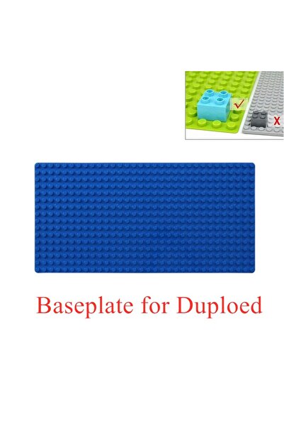 Choice Blue 16*32 Dots DIY Large Baseplate Accessories Building Blocks Toys, ...