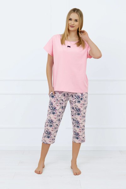 Other Pijamale de damă, mâneci scurte, pantaloni trei sferturi, Toliana S