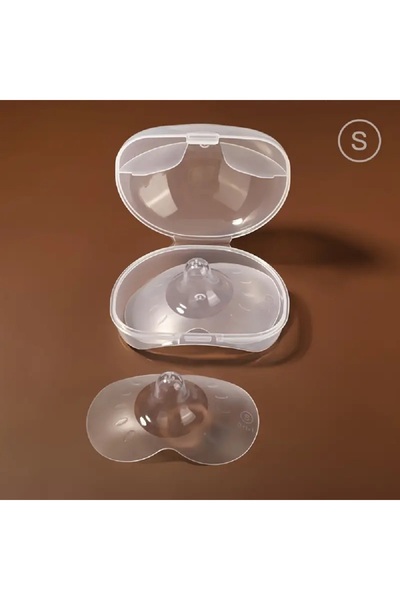 Choice S 2Pcs Silicone Breastfeeding Nipple Protectors Feeding Mother Nipple ...