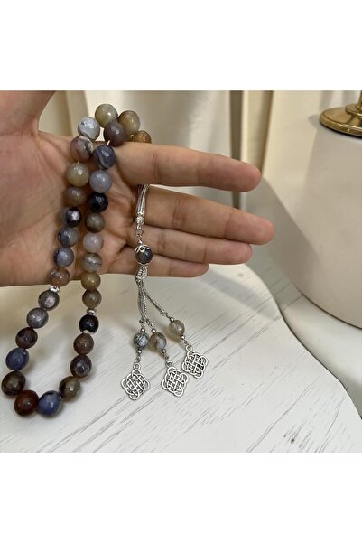 miral سبحة فاخرة من حجر العقيق المميز ( مميزة جدا للاهداء والاقتناء )
