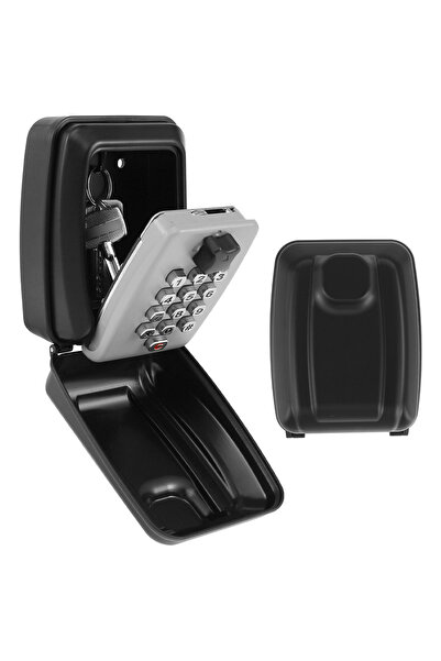 Choice Gray A Key Lock Box Wall-Mount Secret Code Security Key Safe Secret Or...