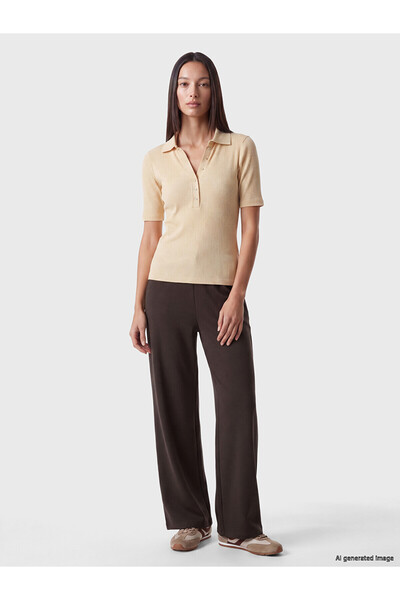 LC Waikiki Two Mt Shop Quality Brown Plain Loose & Baggy Women's Sweatpants