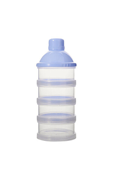 Choice Blue 4/5 Grid Portable Milk powder box container Toddle Baby Snacks Fo...
