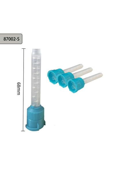 Choice 7002 Short 50/100PCS Disposable Dental Impression Mixing Tips Yellow 1...