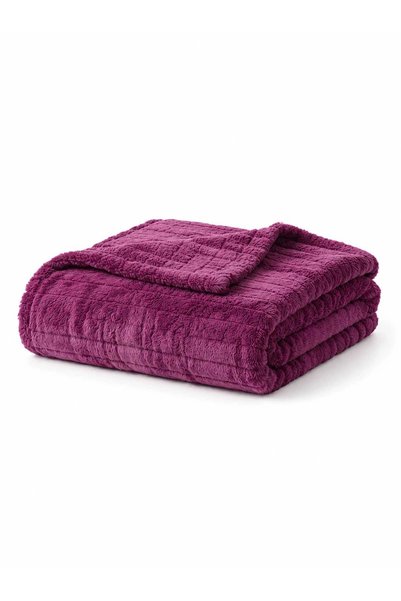 Mira Home Tek Kişilik Wellsoft TV Battaniyesi Softly 100x175 cm Mor