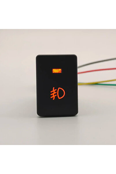 Choice Front fog light 1Pc Orange LED Light Power On Off Steering Wheel Heat ...