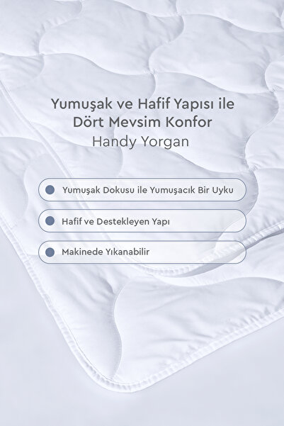 Yataş Handy Tek Kişilik Mikrofiber Roll Pack Yorgan - 2 Adet