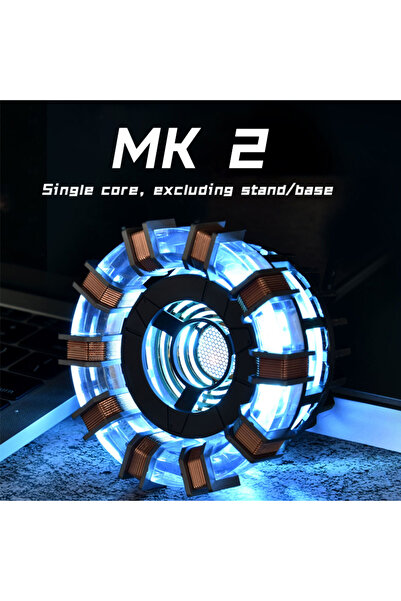 Choice مصباح USB LED معدني من سبيكة معدنية من Stark MK1 باللون الرمادي - التح...
