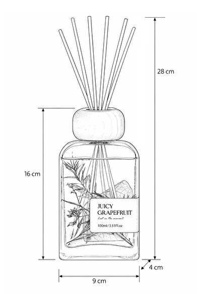 BOTANİCAL Reed Diffuser Tuberose 350ml