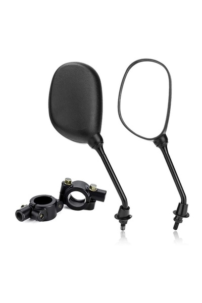 Choice M8with bracket Motorcycle rearview mirror 8mm M8 electric vehicle reve...