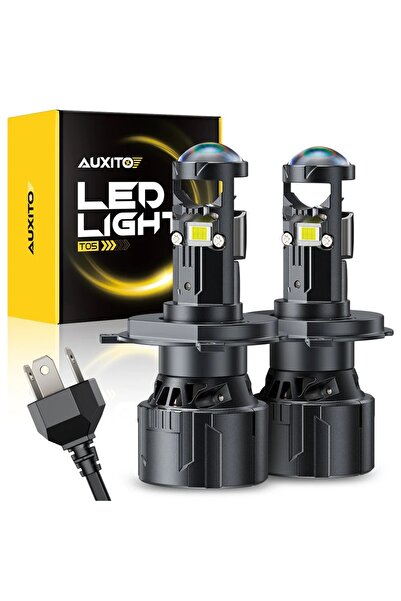 AUXITO Σετ 2 τεμαχίων Auxito ®   Λάμπες LED αυτοκινήτου H4 9003 HB2 με μεγεθυ...