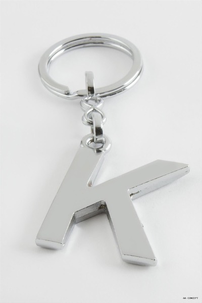 ZERO LAND Concepta Metal (92720) Letter Keychain