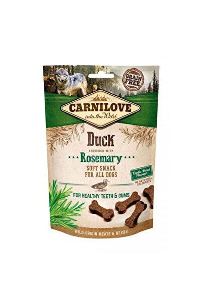 Carnilove Gustare semi-umedă pentru câini Rață cu rozmarin 200 g