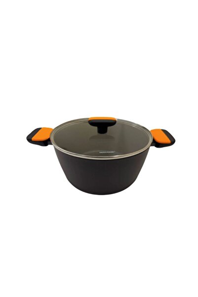 FACKELMANN Ceramic Nonstick Pot with Lid 24cm