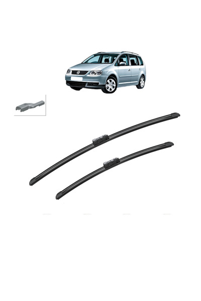 Bosch Σετ 2 υαλοκαθαριστήρων για Volkswagen TOURAN (1T1, 1T2) 2003-2010, για ...