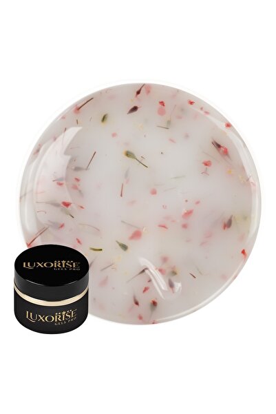 LUXORISE UV Construction Nail Gel RevoFlex Floral 15ml, Cherry Confetti