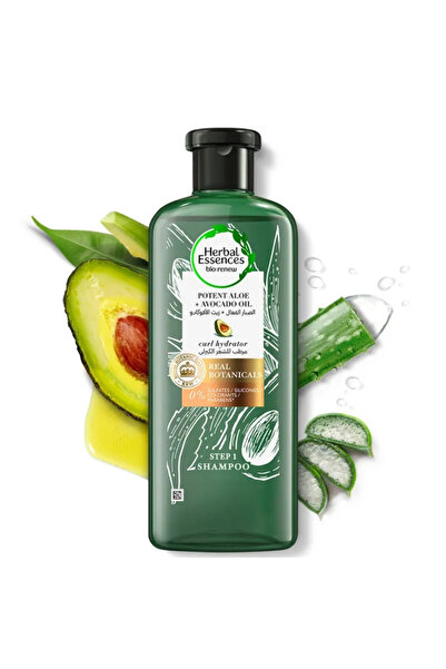 Herbal Essences شامبو الألوفيرا والأفوكادو للشعر المجعد - 400 مل