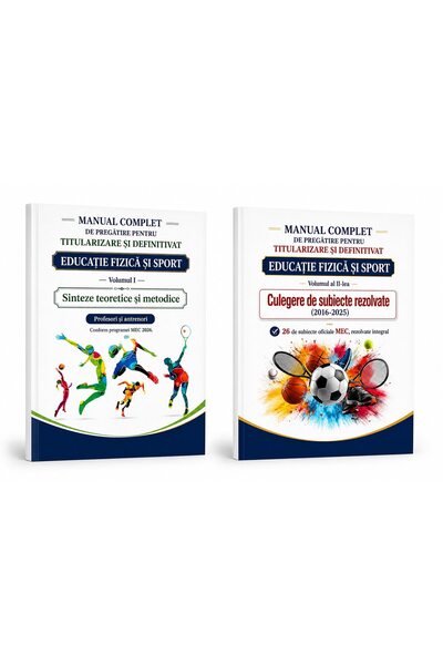 OEM Titularizare și Definitivat Educație fizică și Sport – Vol 1 Sinteze+ vol...