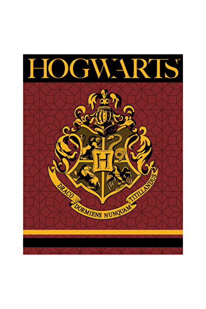 Harry Potter Κουβέρτα Φλις 120x150εκ. HP Κόκκινο Κρασί 7010403