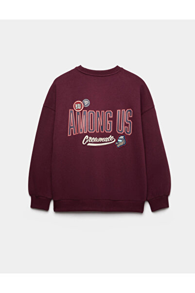 Marks & Spencer Among Us Baskılı Sweatshirt