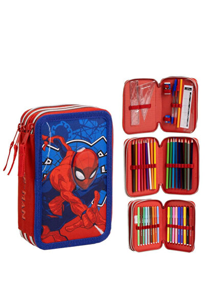 SPIDERMAN Γεμισμένη Γκρι Κασετίνα CEP2700001649