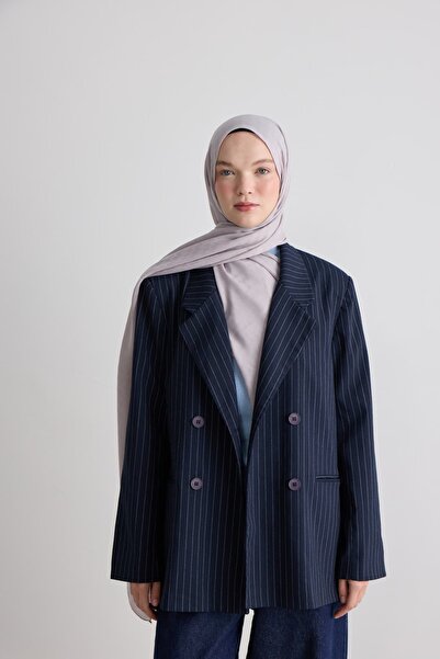 Modakaşmir Oval Pattern Silky Jacquard Shawl