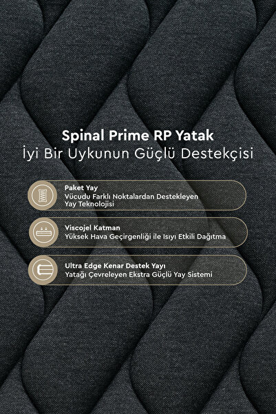 Yataş Spinal Prime Ortopedik Roll Pack Yatak