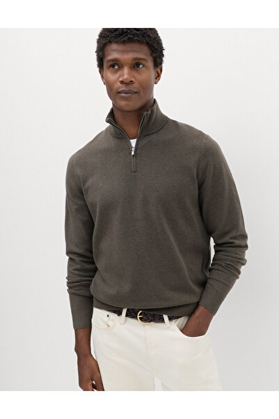 Marks & Spencer Yarım Fermuarlı Sweatshirt
