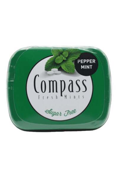 Compass Peppermint Sugar Free Mints 14g