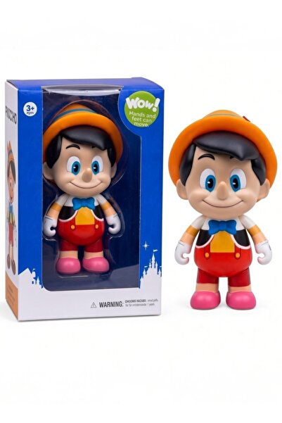Toybox دمية شخصية بينوكيو للأطفال، نموذج عرض قابل للتجميع