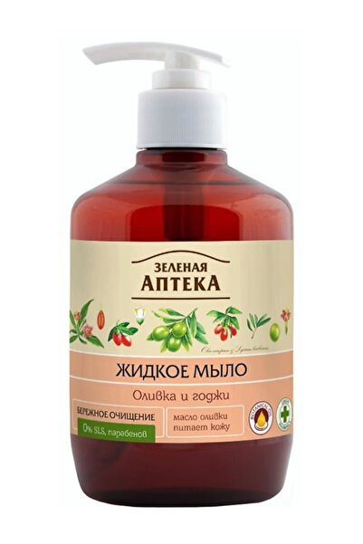ZELENAYA APTEKA Sapun lichid masline goji 460ml