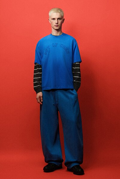 Bershka Balloon fit şardonlu eşofman altı OUT OF CORE