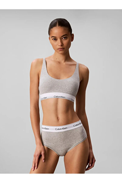 Calvin Klein HIGH WAIST HIPSTER, P7A Gri Kadın Külot