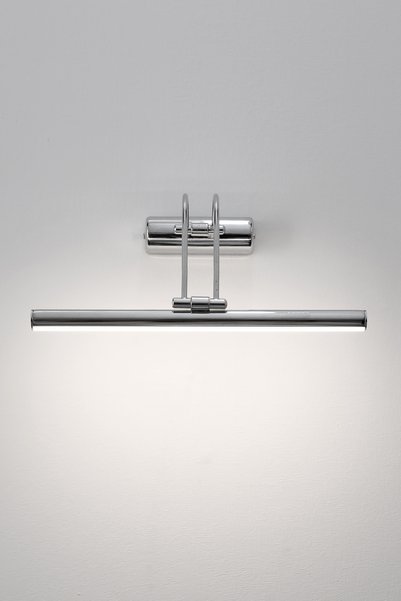 Avizen Lighting Project Bathroom Wall Mirror Table Lighting Flute Sconce Black - Chrome Swan Sconce Led Sconce 9W White Light 50cm Electric