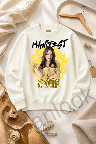 Canlook Manifest Esin Baskılı Sweatshirt