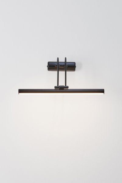 Avizen Lighting Project Bathroom Wall Mirror Table Lighting Flute Sconce Black - Chrome Swan Sconce Led Sconce 9W White Light 50cm Electric