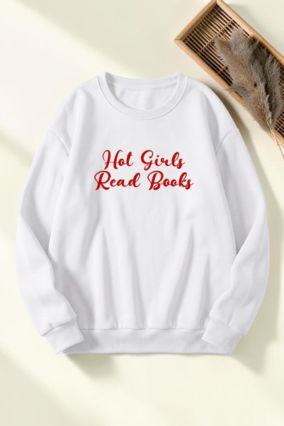 uyguntarz Unisex Hgrb Printed Crew Neck Sweatshirt
