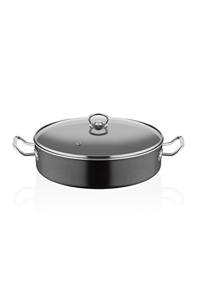 Altınbaşak A 135g 36 Mega Granite Shallow Pot - Pilaf Pot 36 cm