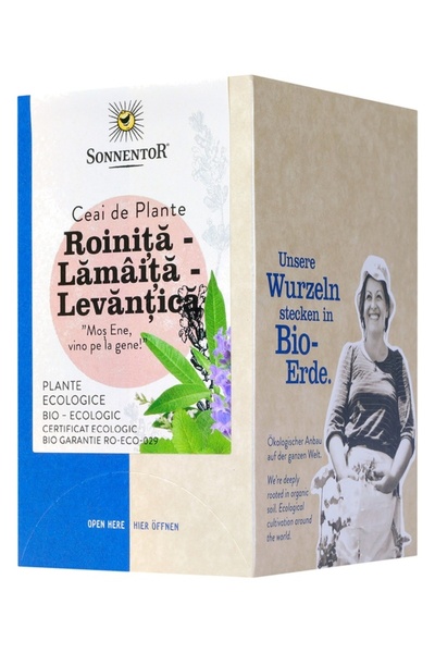 Sonnentor Ceai roinita lamaita levantica 18 plicuri