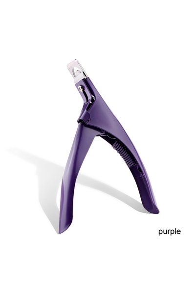 Choice purple False Acrylic Tips Clipper Manicure Clamp Clippers Special Type...