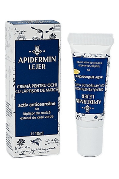 Complex Apicol Crema ochi anticearcan laptisor matca 10ml Apidermin Lejer