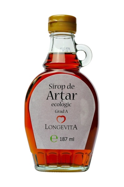 Longevita Σιρόπι σφενδάμου Α' ποιότητας γλυκαντικό 187ml