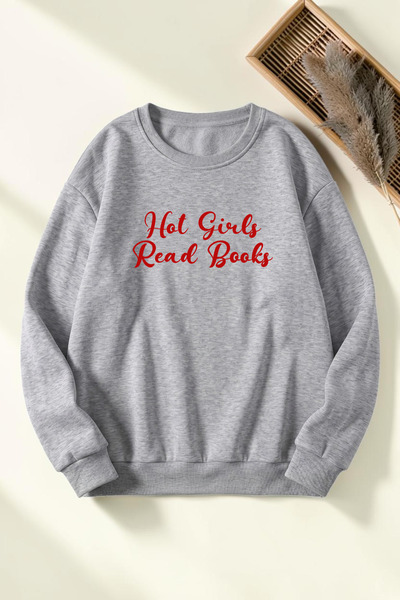 uyguntarz Unisex Hgrb Printed Crew Neck Sweatshirt