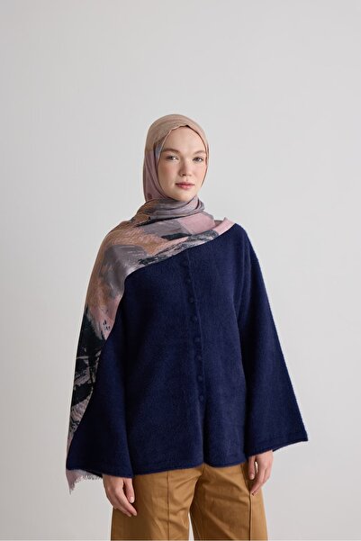 Modakaşmir Mist Pattern Nua Viscose Shawl