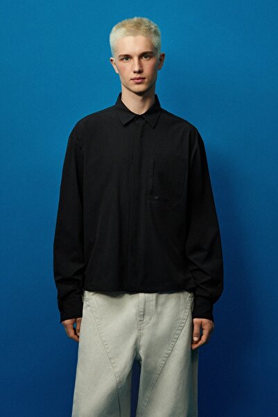 Bershka Teknik overshirt OUT OF CORE