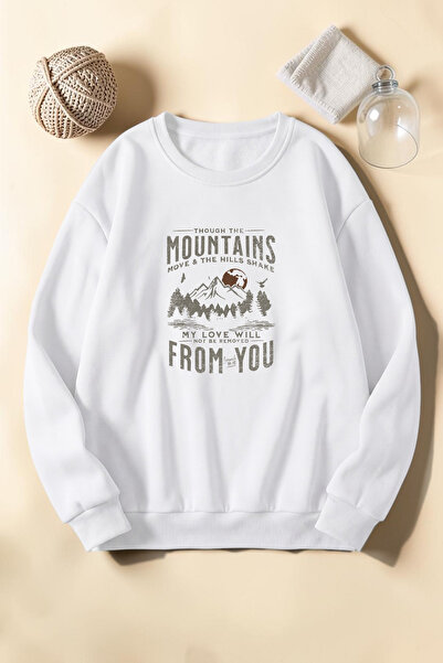 uyguntarz Unisex Φούτερ με στάμπα From You και λαιμόκοψη ποδηλάτου