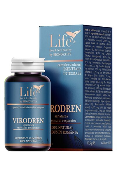 Life Capsule uleiuri esentiale integrale ViroDreո 30cps